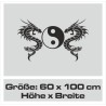 Wand Aufkleber Tattoo Wand Yoga Buddha Buddhist Glaube Gott Mönch Erholung Entspannung Sport Relax Innere Ruhe Gleichgewicht