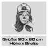 Wandaufkleber Wandtattoo Sprüche Yoga Sugar Skull Bulli Bus Familie Endlosschleife Mandala Buddha Drache Liebe Faultier