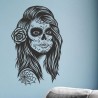 Wandaufkleber Wandtattoo Sprüche Yoga Sugar Skull Bulli Bus Familie Endlosschleife Mandala Buddha Drache Liebe Faultier