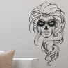 Wandaufkleber Wandtattoo Sprüche Yoga Sugar Skull Bulli Bus Familie Endlosschleife Mandala Buddha Drache Liebe Faultier