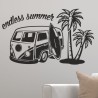 Wandaufkleber Wandtattoo Sprüche Yoga Sugar Skull Bulli Bus Familie Endlosschleife Mandala Buddha Drache Liebe Faultier