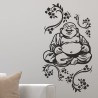 Wand Aufkleber Tattoo Wand Yoga Buddha Buddhist Glaube Gott Mönch Erholung Entspannung Sport Relax Innere Ruhe Gleichgewicht