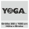 Wand Aufkleber Tattoo Wand Yoga Buddha Buddhist Glaube Gott Mönch Erholung Entspannung Sport Relax Innere Ruhe Gleichgewicht