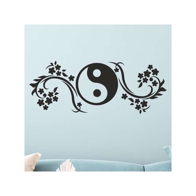 Wand Aufkleber Tattoo Wand Yoga Buddha Buddhist Glaube Gott Mönch Erholung Entspannung Sport Relax Innere Ruhe Gleichgewicht