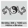 Wand Aufkleber Tattoo Wand Yoga Buddha Buddhist Glaube Gott Mönch Erholung Entspannung Sport Relax Innere Ruhe Gleichgewicht
