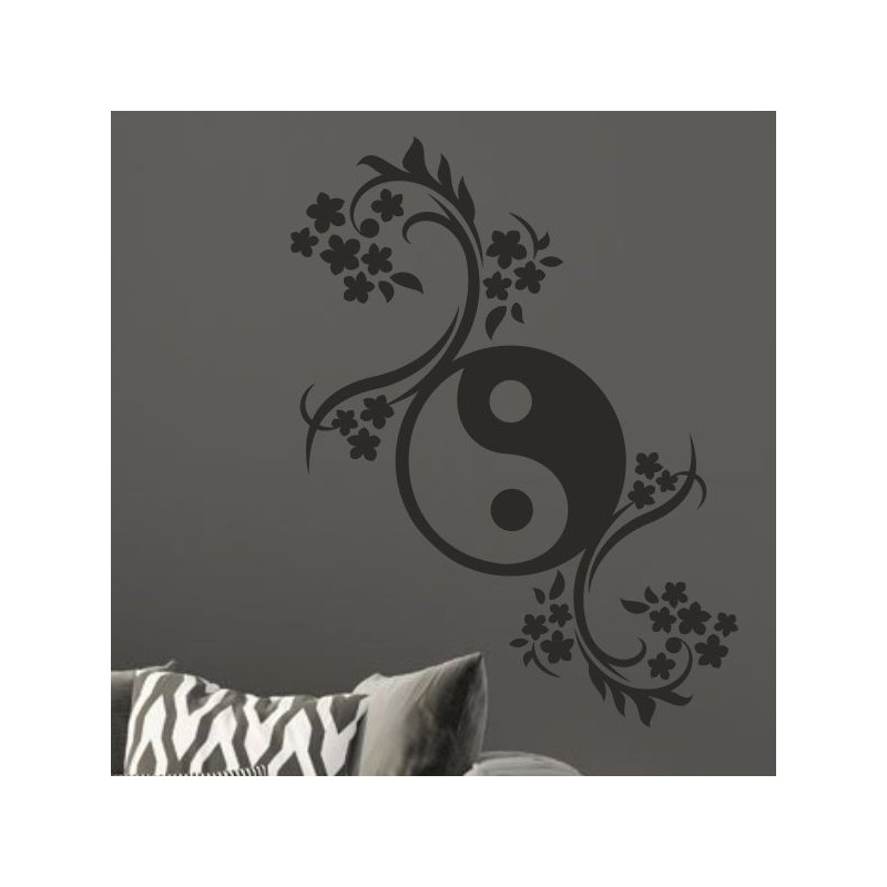 Wand Aufkleber Tattoo Wand Yoga Buddha Buddhist Glaube Gott Mönch Erholung Entspannung Sport Relax Innere Ruhe Gleichgewicht