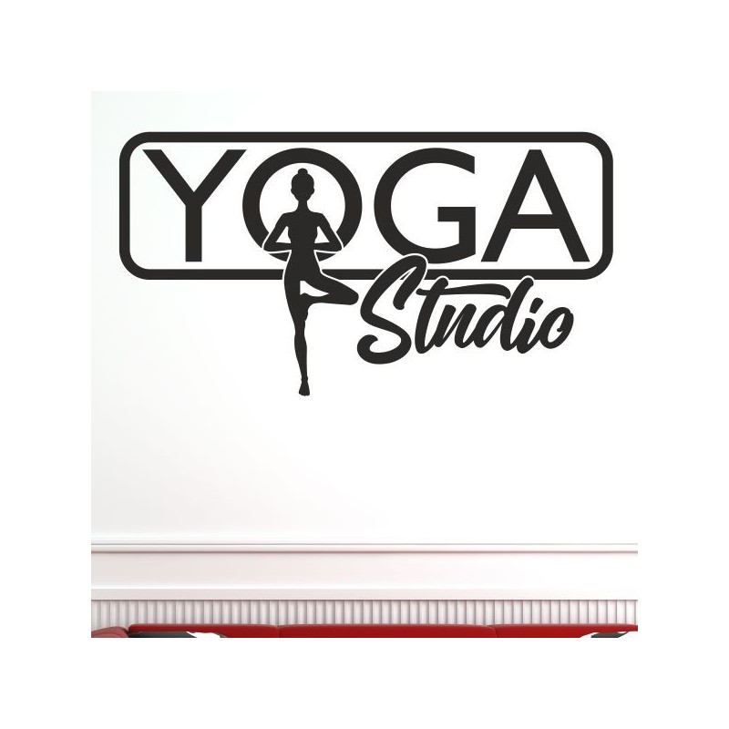 Wand Aufkleber Tattoo Wand Yoga Buddha Buddhist Glaube Gott Mönch Erholung Entspannung Sport Relax Innere Ruhe Gleichgewicht