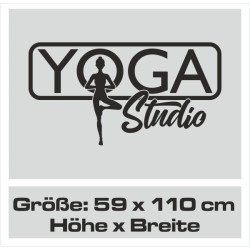 Wand Aufkleber Tattoo Wand Yoga Buddha Buddhist Glaube Gott Mönch Erholung Entspannung Sport Relax Innere Ruhe Gleichgewicht