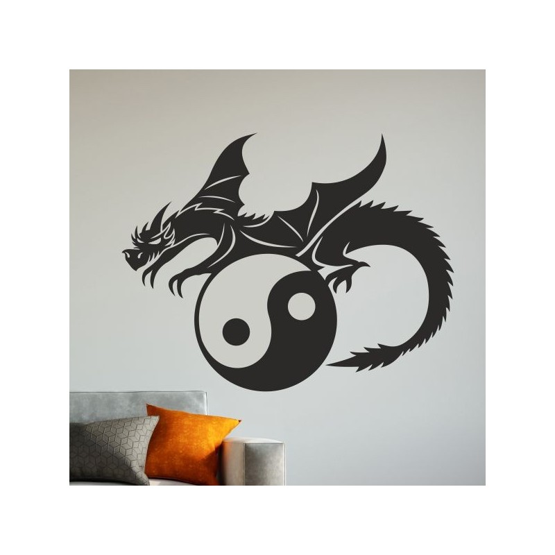 Wand Aufkleber Tattoo Wand Yoga Buddha Buddhist Glaube Gott Mönch Erholung Entspannung Sport Relax Innere Ruhe Gleichgewicht