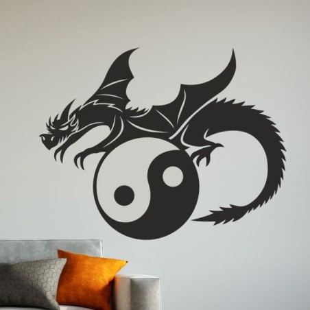 Wand Aufkleber Tattoo Wand Yoga Buddha Buddhist Glaube Gott Mönch Erholung Entspannung Sport Relax Innere Ruhe Gleichgewicht