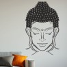 Wand Aufkleber Tattoo Wand Yoga Buddha Buddhist Glaube Gott Mönch Erholung Entspannung Sport Relax Innere Ruhe Gleichgewicht