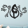 Wand Aufkleber Tattoo Wand Yoga Buddha Buddhist Glaube Gott Mönch Erholung Entspannung Sport Relax Innere Ruhe Gleichgewicht