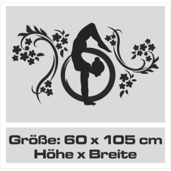 Wand Aufkleber Tattoo Wand Yoga Buddha Buddhist Glaube Gott Mönch Erholung Entspannung Sport Relax Innere Ruhe Gleichgewicht