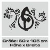 Wand Aufkleber Tattoo Wand Yoga Buddha Buddhist Glaube Gott Mönch Erholung Entspannung Sport Relax Innere Ruhe Gleichgewicht
