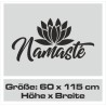 Wand Aufkleber Tattoo Wand Yoga Buddha Buddhist Glaube Gott Mönch Erholung Entspannung Sport Relax Innere Ruhe Gleichgewicht