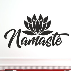 Wand Aufkleber Tattoo Wand Yoga Buddha Buddhist Glaube Gott Mönch Erholung Entspannung Sport Relax Innere Ruhe Gleichgewicht