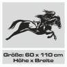 Wandaufkleber Pferde Dekor Pferd Stute Pony Hengst Reiten Hof Sport Kids Hufeisen Glück Reiterhof Sprüche Wunschname Kids Kinder
