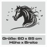 Wandaufkleber Pferde Dekor Pferd Stute Pony Hengst Reiten Hof Sport Kids Hufeisen Glück Reiterhof Sprüche Wunschname Kids Kinder