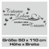 Wandaufkleber Wandtattoo Träume Dreams Traumfänger Feder Teufel Teufelchen Liebe Sex Leidenschaft Schriftzüge Feder Engel
