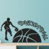 Wandaufkleber Wandtattoo Sport Fußball Kicker Spiel Kinder Kids Snowbord Skateboard Skater Stuntroller Roller BMX Basket Ball