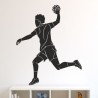Wandaufkleber Wandtattoo Sport Fußball Kicker Spiel Kinder Kids Snowbord Skateboard Skater Stuntroller Roller BMX Basket Ball