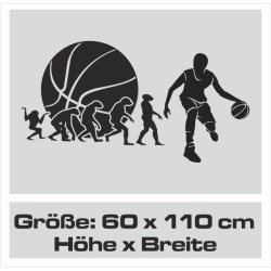 Wandaufkleber Wandtattoo Sport Fußball Kicker Spiel Kinder Kids Snowbord Skateboard Skater Stuntroller Roller BMX Basket Ball