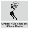 Wandaufkleber Wandtattoo Sport Fußball Kicker Spiel Kinder Kids Snowbord Skateboard Skater Stuntroller Roller BMX Basket Ball