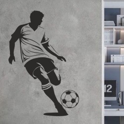 Wandaufkleber Wandtattoo Sport Fußball Kicker Spiel Kinder Kids Snowbord Skateboard Skater Stuntroller Roller BMX Basket Ball