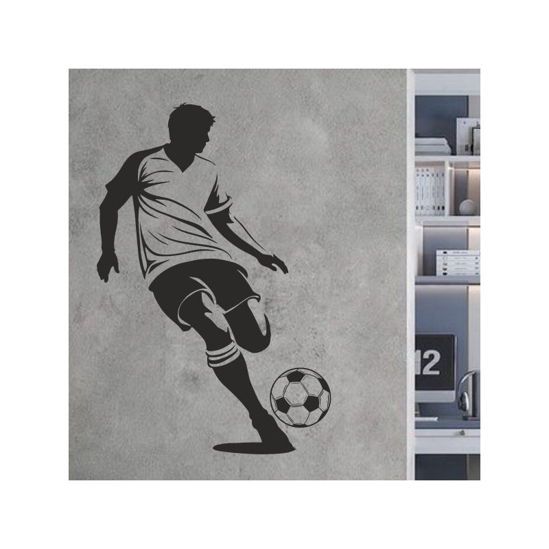 Wandaufkleber Wandtattoo Sport Fußball Kicker Spiel Kinder Kids Snowbord Skateboard Skater Stuntroller Roller BMX Basket Ball