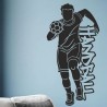 Wandaufkleber Wandtattoo Sport Fußball Kicker Spiel Kinder Kids Snowbord Skateboard Skater Stuntroller Roller BMX Basket Ball