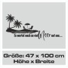 Aufkleber Wohnmobil Wohnwagen Reise Camping Auto Reisemobil Möwe Meer Kompass Globus Strand Palme Urlaub Spruch Familie Zuhause