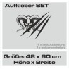 Aufkleber Pick UP Dodge Gelände Offroad Widder RAM Dekor Streifen Amerikanische Flagge Amerika BIG WHEEL Viper Seitenstreifen