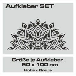 Aufkleber SET Auto Car Tattoo Style Seiten Tribal Dekor Pferd Gecko Power Blumen Ranke Fee Hexe Blumen Blüten Gecko Farbe