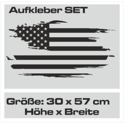 Aufkleber Pick UP Dodge Gelände Offroad Widder RAM Dekor Streifen Amerikanische Flagge Amerika BIG WHEEL Viper Seitenstreifen