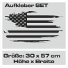 Aufkleber Pick UP Dodge Gelände Offroad Widder RAM Dekor Streifen Amerikanische Flagge Amerika BIG WHEEL Viper Seitenstreifen