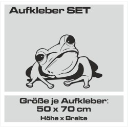 Aufkleber SET Auto Car Tattoo Style Seiten Tribal Dekor Pferd Gecko Power Blumen Ranke Fee Hexe Blumen Blüten Gecko Farbe
