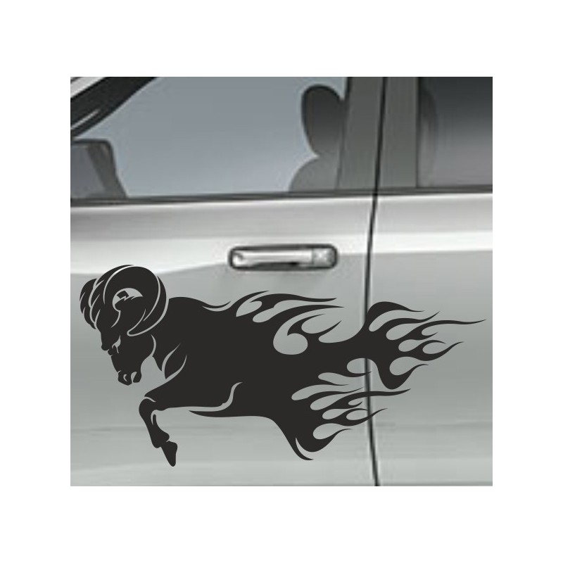Aufkleber Pick UP Dodge Gelände Offroad Widder RAM Dekor Streifen Amerikanische Flagge Amerika BIG WHEEL Viper Seitenstreifen
