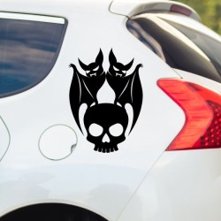Aufkleber SET Auto Heckscheibe Car Tattoo Style La Familia Pferd Gecko Sprüche Power Blumen Ranke Fee Hexe Faultier Kolben