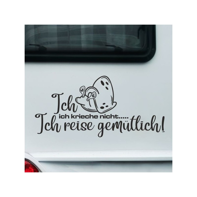 Aufkleber Wohnmobil Wohnwagen Reise Camping Auto Reisemobil Möwe Meer Kompass Globus Strand Palme Urlaub Spruch Familie Zuhause