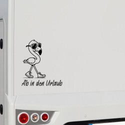 Aufkleber Wohnmobil Wohnwagen Reise Camping Auto Reisemobil Möwe Meer Kompass Globus Strand Palme Urlaub Spruch Familie Zuhause
