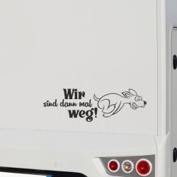 Aufkleber Wohnmobil Wohnwagen Reise Camping Auto Reisemobil Möwe Meer Kompass Globus Strand Palme Urlaub Spruch Familie Zuhause