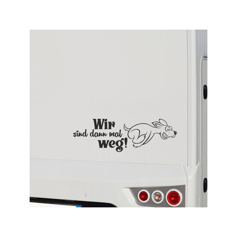 Aufkleber Wohnmobil Wohnwagen Reise Camping Auto Reisemobil Möwe Meer Kompass Globus Strand Palme Urlaub Spruch Familie Zuhause