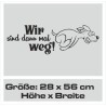 Aufkleber Wohnmobil Wohnwagen Reise Camping Auto Reisemobil Möwe Meer Kompass Globus Strand Palme Urlaub Spruch Familie Zuhause