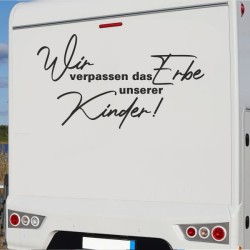 Aufkleber Wohnmobil Wohnwagen Reise Camping Auto Reisemobil Möwe Meer Kompass Globus Strand Palme Urlaub Spruch Familie Zuhause