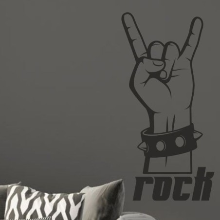 Wandaufkleber Wand Tattoo Aufkleber Musik Sound Rock Gitarre Bass DJ Totenkopf Noten Notenschlüssel Song Swing Pusteblume