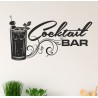 Wandaufkleber Küche Cocktail Bar Lounge  Genießen Chillen Essen Aufkleber Wand Wandtattoo 04