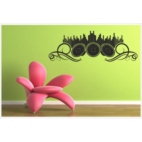 Wandaufkleber WOHNZIMMER