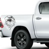 Aufkleber SET Offroad 4x4 Adler Fliegen Vogel Tattoo Car Style Auto 29