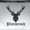 Aufkleber Auto Offroad 4x4 Safari Gelände Allrad Landschaft Hirsch Bär Off Road Safari Berge extreme Hirsch Jäger Angler Kompass