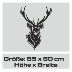 Aufkleber Auto Offroad 4x4 Safari Gelände Allrad Landschaft Hirsch Bär Off Road Safari Berge extreme Hirsch Jäger Angler Kompass